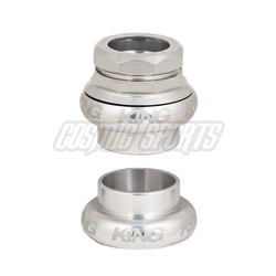Chris King GripNut Steuersatz, Edelstahl-Lager, 1", Sotto Voce, EC30/25.4-24tpi | EC30/26, silver - Produktbild - 1