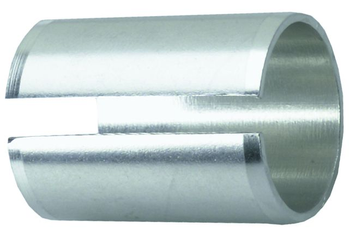 Problem Solvers Vorbauhülse 25.4mm/1" auf 28.6mm/1 1/8", 49mm lang, silver - Produktbild - 1 Problem Solvers Vorbauhülse 25.4mm/1" auf 28.6mm/1 1/8", 49mm lang, silver - Produktbild - 1