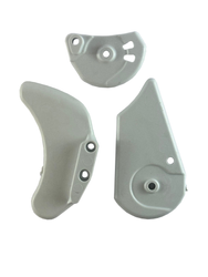 E*Thirteen Slider/Wearplate Kit, 06-08 Srs/Sts/Stp & 08-09 Ss/St & 10 St-Ht/Ss-Fs White - Produktbild - 1