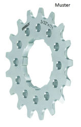 Surly Splined Cassette Cog Ritzel, 3/32x18 Z., silver - Produktbild - 1