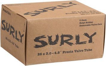 Surly Fatbike Ultralight Schlauch, Presta, 26x3.00-4.80", 0.8mm, FV - Produktbild - 1