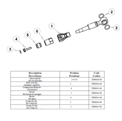 FD40018-40---1-330217-330217.jpg Formula Anschlussstück-Kit für Bremsleitungen RX, Mega, The One, R1, C1 und weitere - Produktbild - 1