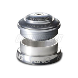 Chris King InSet I8 Tapered Steuersatz, Edelstahl-Lager, 1 1/8"-1 1/4", GripLock, ZS44/28.6 | EC44/33, silver - Produktbild - 1