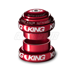 Chris King NoThreadSet Steuersatz, Edelstahl-Lager, 1 1/8", GripLock, Bold, EC34/28.6 | EC34/30, red - Produktbild - 1