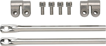 Surly Gepäckträger Montageset unten, HR, inkl. Befestigungsstreben, Klemmschellen, Schrauben - Produktbild - 1