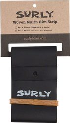 Surly Nylon Felgenband, 65mm, Clown Shoe, black - Produktbild - 1