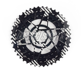 e*thirteen TRS Plus 11-fach Aluminiumritzel, 32-44 Z., black - Produktbild - 1