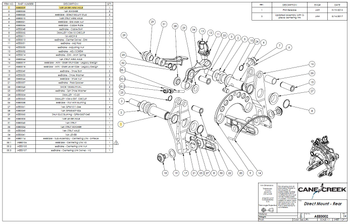 Cane Creek Eebrake Bremse Direct Mount Arm Axle, Rear Left - Produktbild - 1