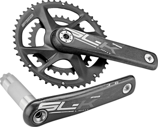 Kurbelgarnitur SL-K Road Modular Supercompact BB386Evo 2x, FSA
48x32 Zähne, Lochkreis Direct Mount/90 mm
Größe: 172,5 mm, Farbe: Schwarz/grau, Gewicht: 617 g - Produktbild - 1