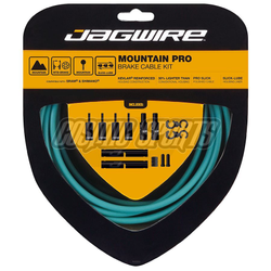 JA8002-CEL-01-335050-335050.jpg Jagwire Bremszugset Mountain Pro kompatibel SRAM Shimano MTB Bianchi Celeste 1 Set - Produktbild - 1