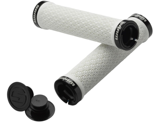 Griffe SRAM Locking Grips weiß, mit Double Clamps & End Plugs - Produktbild - 1