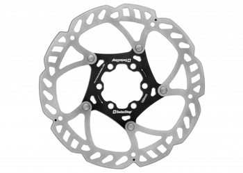 Bremsscheibe Catalyst Pro 6-Loch, SwissStop
Größe: 160 mm, Farbe: Silber/schwarz, VE: 1 Stk. - Produktbild - 1