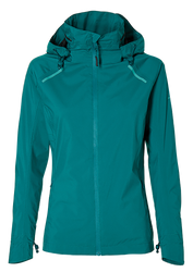 Fahrrad Regenjacke Basil Skane teal green, Gr. S, Damen - Produktbild - 1