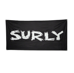 Surly Logo Banner, 180x90cm, geöst, black - Produktbild - 1