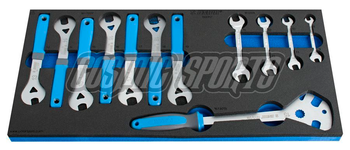 Unior SOS Moduleinsatz für Fahrradwerkzeug-Set 1600M2 <br>- VL1600M2 2022 A, blue SALE - Produktbild - 1