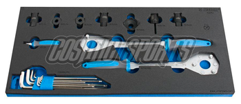 Unior SOS Moduleinsatz für Fahrradwerkzeug-Set 1600M3 <br>- VL1600M3 2022 A, blue SALE - Produktbild - 1
