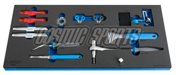 Unior SOS Moduleinsatz für Fahrradwerkzeug-Set 1600M4 <br>- VL1600M4 2022 A, blue SALE - Produktbild - 1