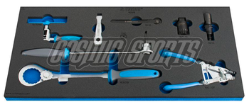 Unior SOS Moduleinsatz für Fahrradwerkzeug-Set 1600M5 <br>- VL1600M5 2022 A, blue SALE - Produktbild - 1