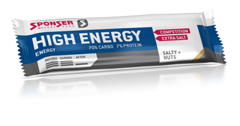 Sponser High Energy Bar 30x 45g Aroma: Salty + Nuts - Produktbild - 1 Sponser High Energy Bar 30x 45g Aroma: Salty + Nuts - Produktbild - 1