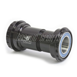 Wheels Manufacturing Angular Contact Innenlager, BB30A Outboard, SRAM 24/22mm Kurbeln, black SALE - Produktbild - 2