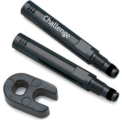 Ventilverlängerung SV, Challenge
inkl. Schlüssel
Größe: 41,5mm, Farbe: schwarz, Gewicht: 4 g, VE: 2 Stk. - Produktbild - 1
