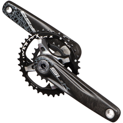 Kurbelgarnitur SL-K MTB Modular BB392Evo 2x, FSA
38x24 Zähne, Lochkreis 96/68 mm
Größe: 175 mm, Farbe: Schwarz, VE: 1 Stk. - Produktbild - 1