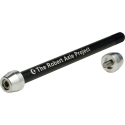 Trainer Axle - Steckachse für Rollentrainer, The Robert Axle Project
Enthaltene Spacer: keine
Größe: M12x1.5 169/172 mm, Farbe: Schwarz, Gewicht: 72 g, VE: 1 Stk. - Produktbild - 1