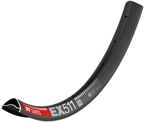 Felge EX 511 27,5", DT SWISS
ERD: 563 mm
Größe: 32 Loch, Farbe: Schwarz, Gewicht: 550 g, VE: 1 St. - Produktbild - 1
