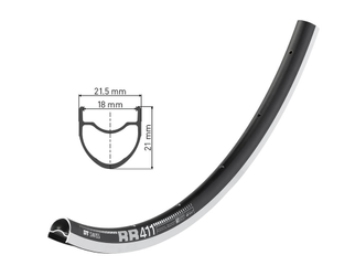 DT Swiss RR 411 Felge 28 Zoll / 700C, 32 Loch - Produktbild - 1 DT Swiss RR 411 Felge 28 Zoll / 700C, 32 Loch - Produktbild - 1
