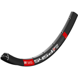 Felge 545 Disc 26", DT SWISS
ERD: 542 mm
Größe: 32 Loch, Farbe: Schwarz, Gewicht: 530 g, VE: 1 St. - Produktbild - 1