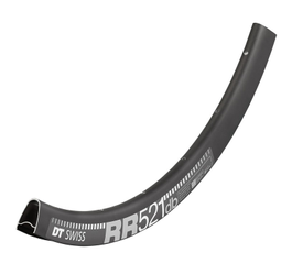 Felge RR 521 Disc 28"/700C, DT SWISS
Größe: 28 Loch, Farbe: Schwarz, Gewicht: 520 g, VE: 1 St. - Produktbild - 1