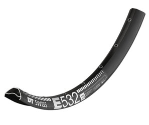 Felge E 532 27,5", DT SWISS
Größe: 28 Loch, Farbe: Schwarz, Gewicht: 580 g, VE: 1 St. - Produktbild - 1