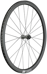 Laufrad PRC 1400 Spline Disc 35 mm, DT SWISS, VR 12/100 mm TA, Größe: 622x18 mm, Farbe: schwarz, Gewicht: 645 g, VE: 1 Stk. - Produktbild - 1