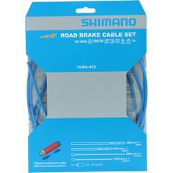 SHIMANO Bremszug-Set DURA-ACE polymerbeschichtet Blau - Produktbild - 1