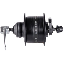 SHIMANO Nabendynamo DH-3D37 6 Volt/3 Watt 32 Loch Center-Lock Schwarz - Produktbild - 1