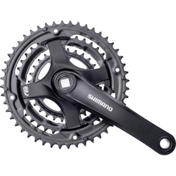 SHIMANO Kurbelgarnitur TOURNEY FC-TY501 6-fach/7-fach/8-fach 170 mm 48-38-28 Zähne - Produktbild - 1