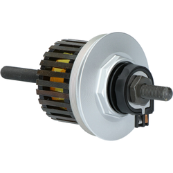 SHIMANO Dynamoeinheit 140 mm DH-C3000-2N-NT Silber - Produktbild - 1