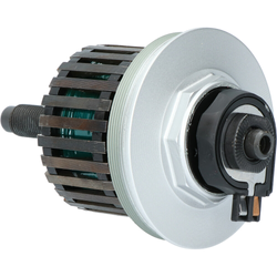 SHIMANO Dynamoeinheit 108 mm DH-C3000-3N-QR Silber - Produktbild - 1