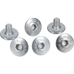 SHIMANO 6 Stk Schraube SPD-SL Standard M5x8mm - Produktbild - 1