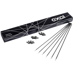 Exal SPEICHE DD 2/1,8/2 SCHW,284MM,100ST - Produktbild - 1