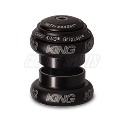 Chris King NoThreadSet Steuersatz, Edelstahl-Lager, 1 1/8", GripLock, Bold, EC34/28.6 | EC34/30, matte black - Produktbild - 1