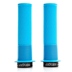 DMR Brendog Death Grip Lock-On Griff, 133/29.8mm, cyan - Produktbild - 1
