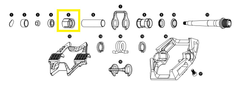 CBET99082-01-346265-346265.jpg Crankbrothers Pedallager Double Shot, Außenlager, Igus, B-16094 - Produktbild - 1