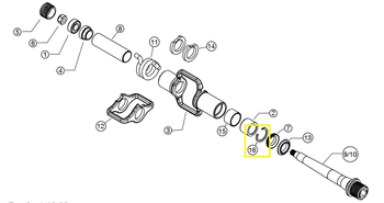 Crankbrothers Pedal Retaining Ring, Haltering - Produktbild - 1