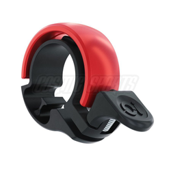 Knog Oi Classic Small Fahrradklingel, 22.2mm, black/red - Produktbild - 1 Knog Oi Classic Small Fahrradklingel, 22.2mm, black/red - Produktbild - 1