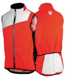 Wind-Wasser-Weste Wowow Hardknott rot mit reflektierendes Band Gr.XXXL - Produktbild - 1
