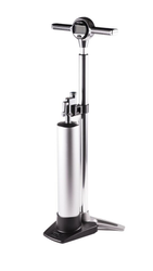 Crankbrothers Klic Standpumpe Tubeless Tank, digitales Manometer, silver - Produktbild - 1