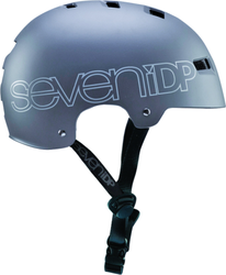 7iDP Seven M3 Dirt Lid Helm, matt grey/gloss grey graphics, L/XL, 58-62cm - Produktbild - 1 7iDP Seven M3 Dirt Lid Helm, matt grey/gloss grey graphics, L/XL, 58-62cm - Produktbild - 1