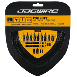 Schaltzugset Road & Mountain Pro 2x, JAGWIRE
Kompatibel mit SRAM/Shimano
Farbe: Schwarz, VE: 1 Set - Produktbild - 1