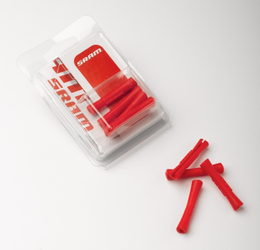 Außenhüllenüberzug rot / 50 Stk. - Produktbild - 1